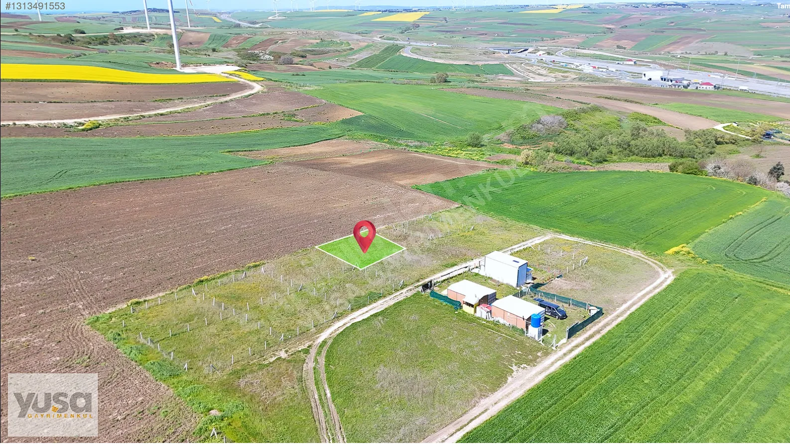 Çatalca Elbasanda Kaçış Noktanız Olacak 250 m² Tarla