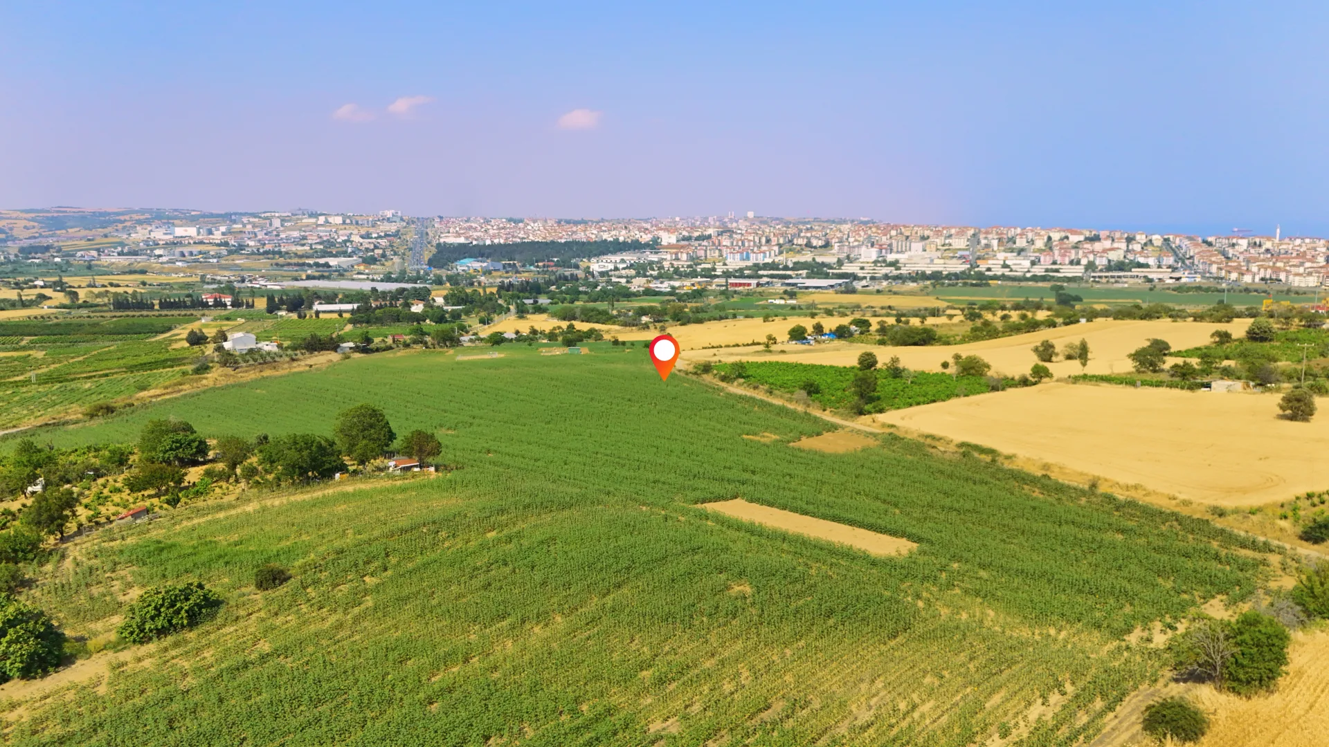 Tekirdağ Süleymanpaşa Yavuz Mahallesi Bağ Yeri