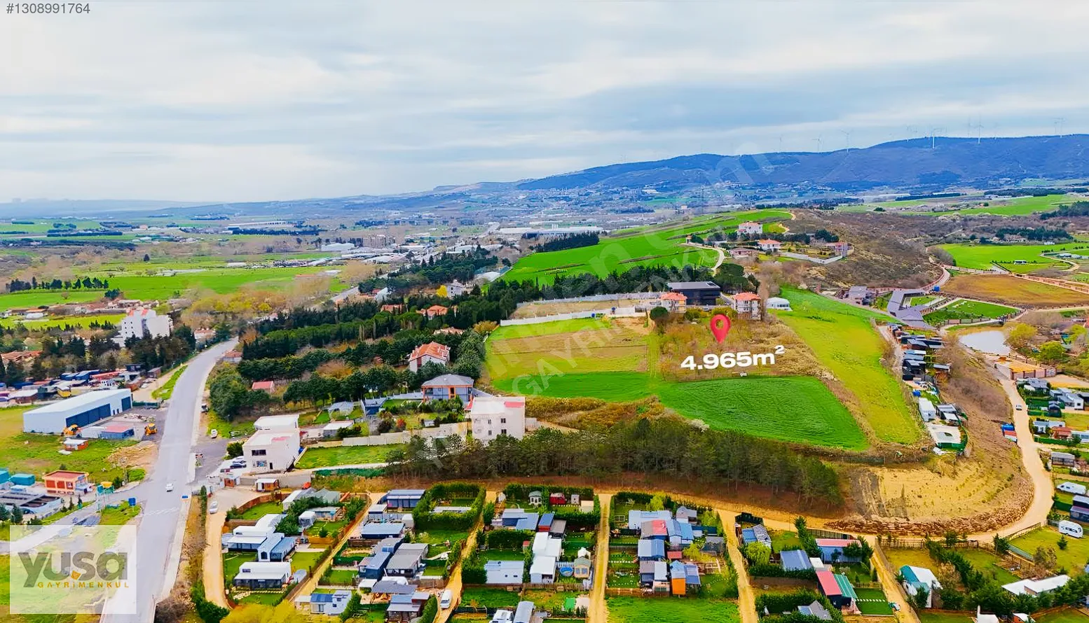 Yuşa'dan Gökçeali'de 5-Dönüm Arsa içinde 2 Adet Betonarme Yapı