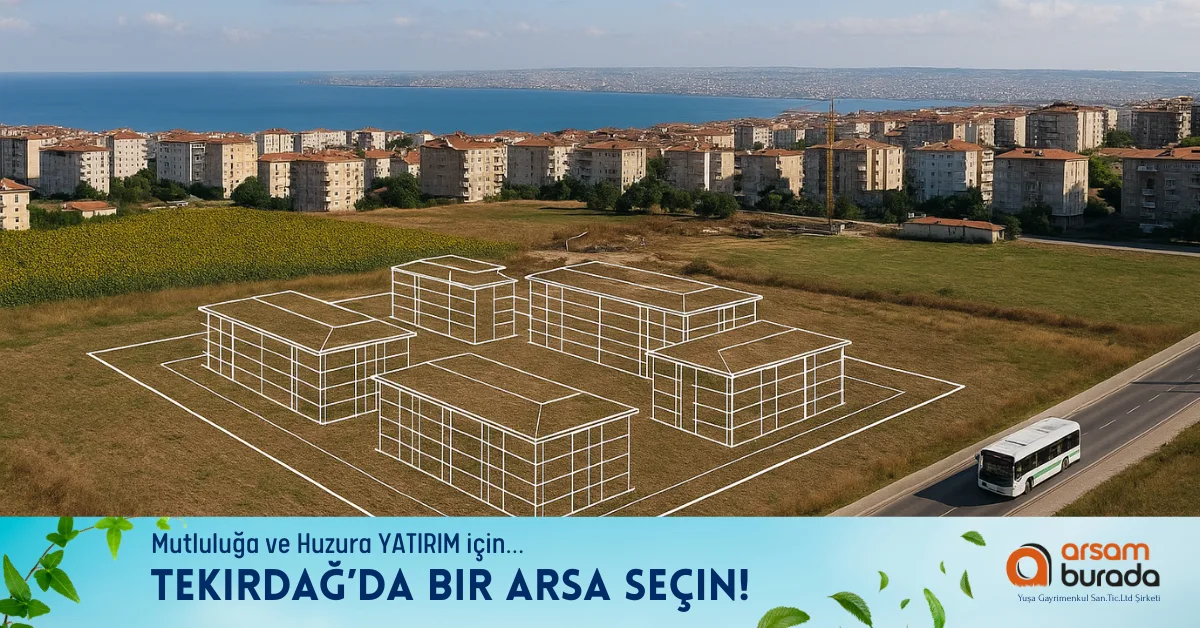 Yuşa'dan Süleymanpaşa Gündüzlü'de 125m2 Arsa Vasfında Yatırımlık