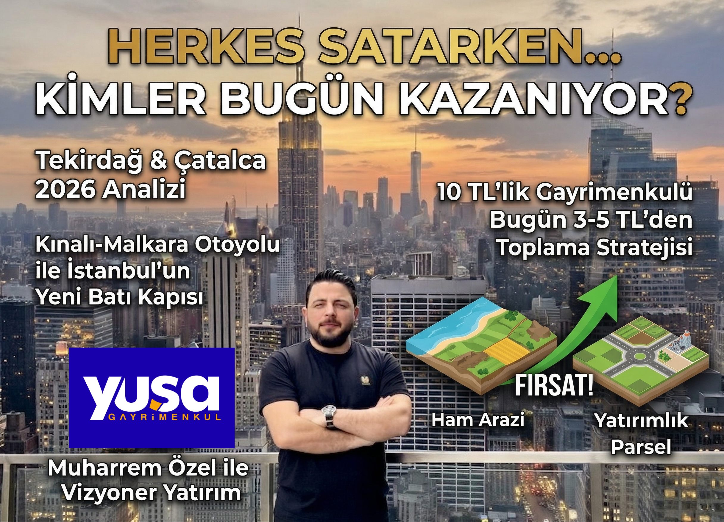 Kriz mi, Fırsat mı? Herkes Korkarken Kimler Toprak Topluyor?