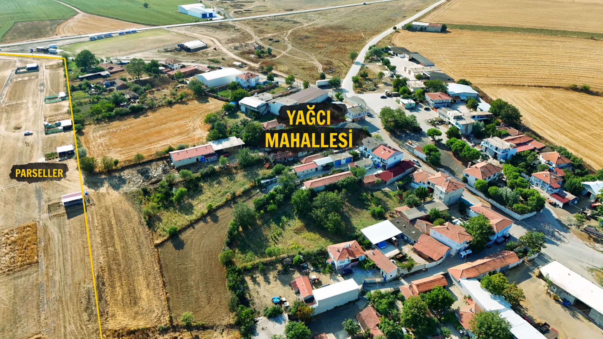 Tekirdağ Süleymanpaşa Yağcı Mahallesinde İmarlı Parseller