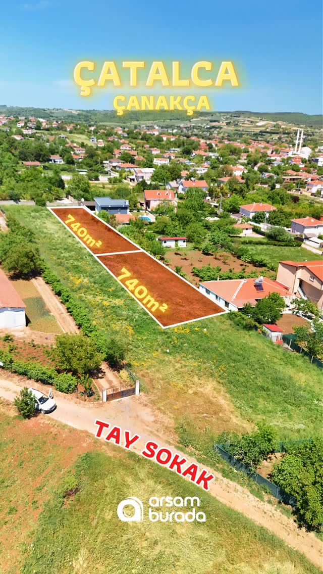 Çatalca Çanakça Köyü Satılık Arsa
