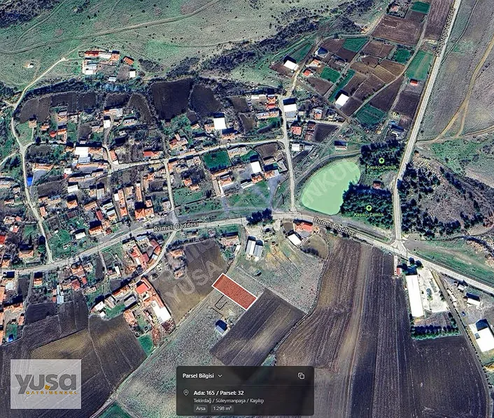 Yuşa'dan Kaşıkçı'da İmarlı 216m2