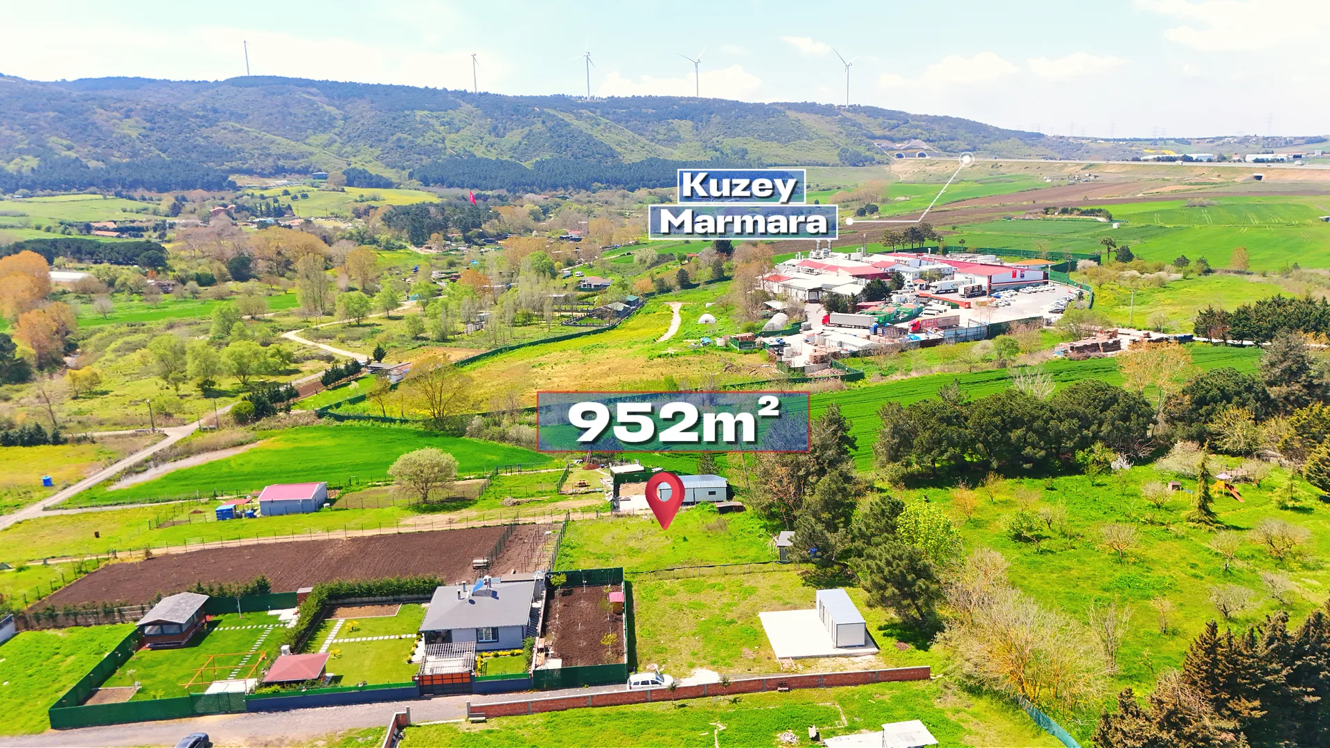 Çatalca Doktorçeşme'de Eşsiz Panoramik Manzaralı 230m2