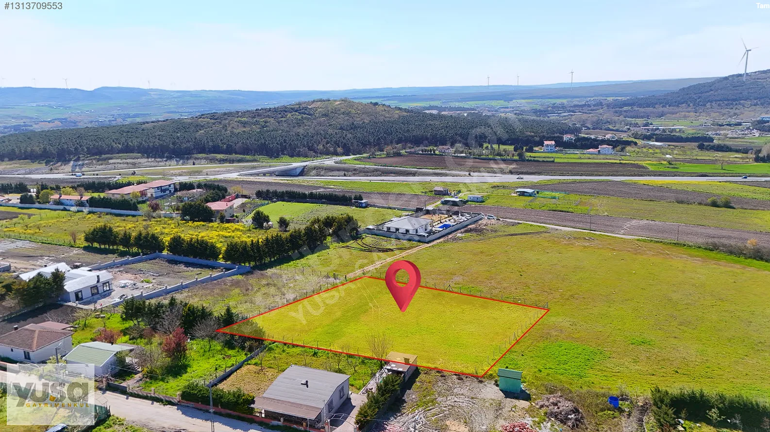 Çatalca Subaşı 2.684m² Harika Manzaralı Parsel