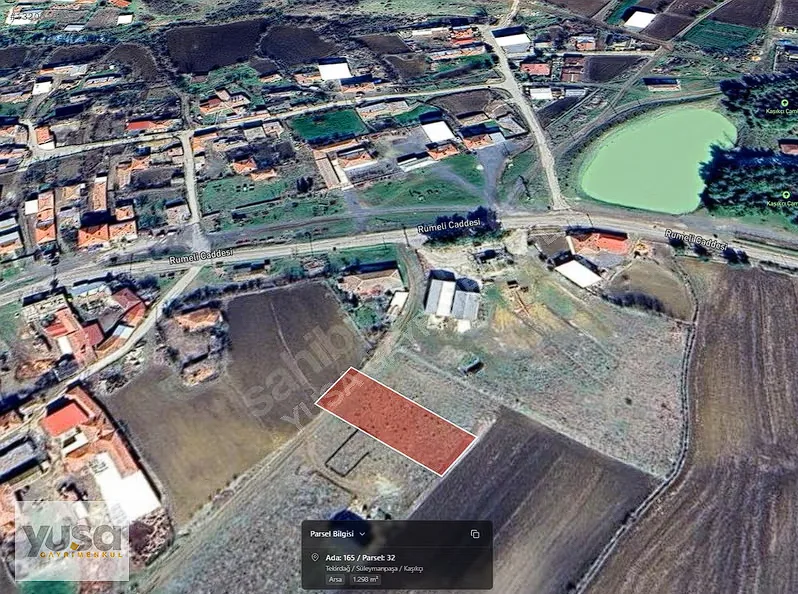 Yuşa'dan Kaşıkçı'da İmarlı 216m2
